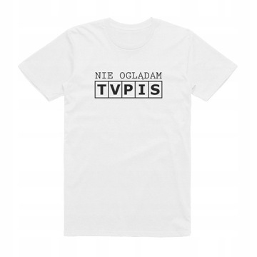 M - KOSZULKA T-SHIRT TVPIS ANTY PIS TVP TELEWIZJA