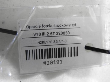 PODPORA POHOVKA CENTRÁLNÍ ZADNÍ VOLVO V70 III