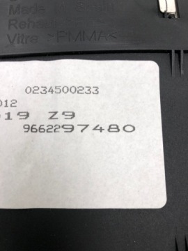 СЧЕТЧИК ЧАСОВ PEUGEOT 607 LIFT 9662297480