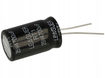 KONDENSATOR elektrolityczny 4700uF 25V 20% Leaguer