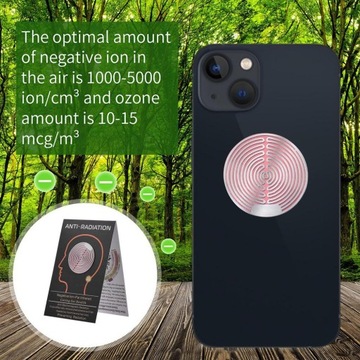 Наклейка на телефон радиационной защиты