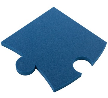 Puzzle dekoracyjne panele akustyczne 43,4x45cm 3cm POKÓJ DZIECIĘCY granat.