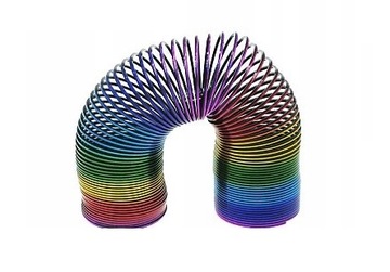 SPRĘŻYNA TĘCZOWA MAGICZNA 15cm 24S