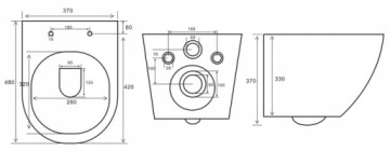 ZESTAW WC STELAŻ PODTYNKOWY GEBERIT BASIC UP320 SIGMA MUSZLA ARBO SLIM RIM