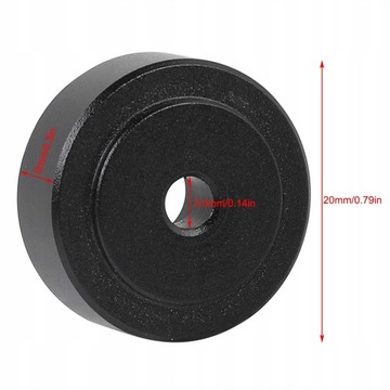 4X ALUMINIOWE NÓŻKI IZOLACYJNE DO GRAMOFONU