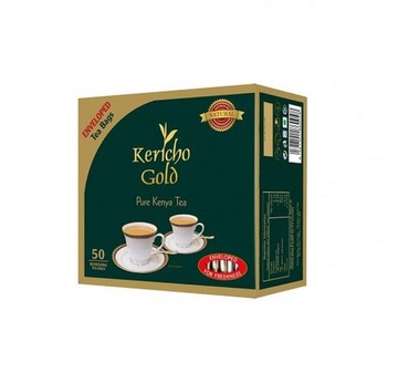 Kenijska czarna herbata Kericho Gold 50tor. w indywidualnych kopertach