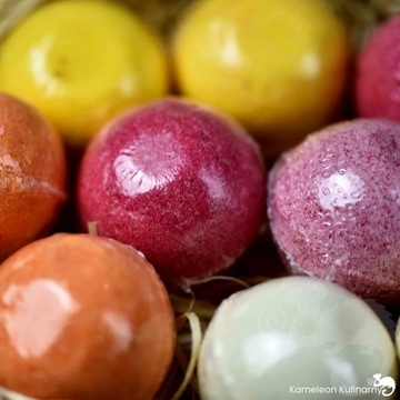 шипучий ШАР ДЛЯ ВАННЫ ручной работы МУСКУСНЫЙ 1 шт.