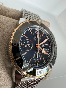 BREITLING SUPEROCEAN HERITAGE CHRONOGRAPH 44 STAL/ZŁOTO 18K