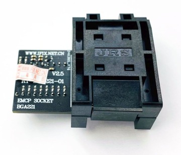 EMMC EMCP BGA221 -> PDIP v2.5 RT809H ZIF-адаптер
