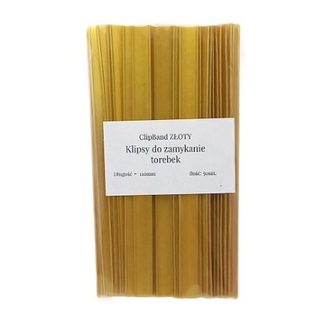 Зажим для сумки ClipBand GOLD 130мм
