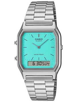 ZEGAREK DAMSKI CASIO Vintage Maxi AQ-230A-2A2MQYES + BOX + GRAWER