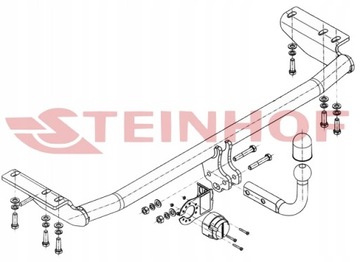 STEINHOF ZAŘÍZENÍ(HÁK) TÁŽNÝ VOLVO S60 SEDAN 2000DO2010