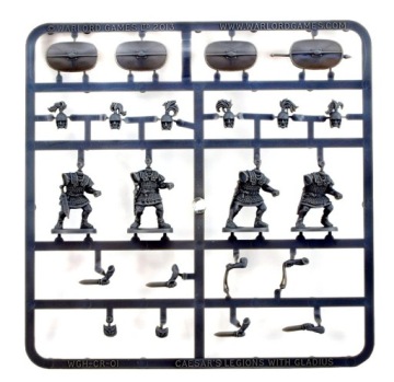 Caesar's Legions: Romans with gladius 4 szt.