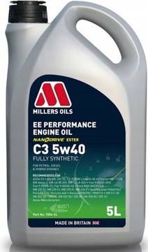 MILLERS OILS EE PERFORMANCE C3 5W40 5L