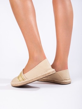 Beżowe damskie espadryle BIG STAR LL274895 r.39