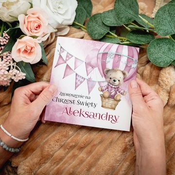 ПРИГЛАШЕНИЕ НА КРЕЩЕНИЕ + ИМЯ РЕБЕНКА + ОТЛИЧНОЕ КАЧЕСТВО + ПЕЧАТНЫЙ КОНВЕРТ