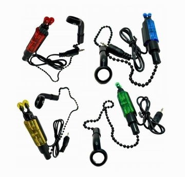 ZESTAW 2x HANGERY SWINGERY ELEKTRYCZNE ELEKTRONICZNE SYGNALIZATOR DIODA LED