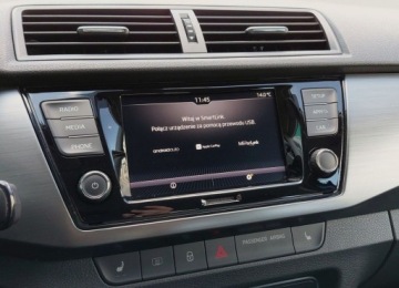 Skoda Fabia III Hatchback Facelifting 1.0 TSI 95KM 2019 Skoda Fabia 1.0TSI 95KM Ambition SalonPL SerwisASO Kessy Kamera Zima Smart, zdjęcie 24