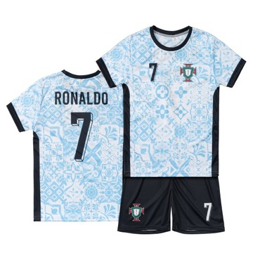 Strój / komplet piłkarski RONALDO PORTUGALIA 7 rozm. 146
