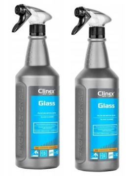CLINEX GLASS PŁYN DO MYCIA SZYB LUSTER 1L