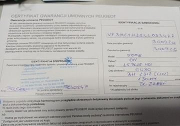 Peugeot 5008 II Crossover 1.5 BlueHDI 130KM 2020 Peugeot 5008 262 1.5 BlueHDI Allure 130 KM AUTOMAT I wlasciciel 1.5, zdjęcie 36