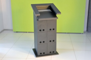 Стильная кафедра К3, металлический каркас, 60х60х115см.