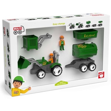 Zestaw pojazdów MultiGo traktor dla dzieci na prezent