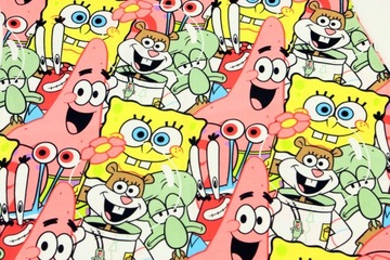 Nickelodeon Spongebob Sukienka dresowa Tunika r.1X