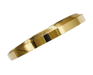 LISTWA DEKORACYJNA ŚCIENNA SAMOPRZYLEPNA ZŁOTA 1cm x 5m