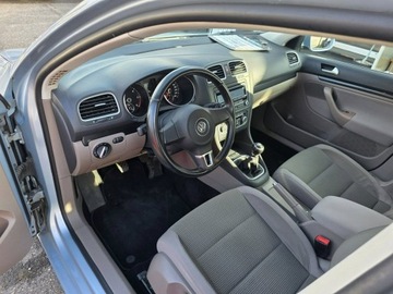 Volkswagen Golf VI Variant 1.6 TDI-CR DPF BlueMotion 105KM 2010 Volkswagen Golf 1.6 TDI 105 KM, Klimatyzacja,, zdjęcie 6