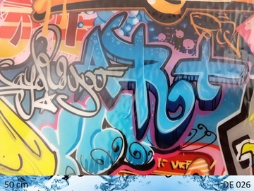 Гидрографическая гидрографическая фольга DE 026 / 50см