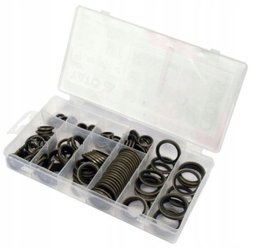 YATO ZESTAW MIX ROZMIARÓW PODKŁADEK METALOWO-GUMOWYCH 150 SZTUK YT-068582