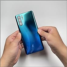 Крышка батарейного отсека Eonpam для Xiaomi Mi 10T / Mi 10T Pro, заднее стекло