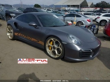 Porsche 911 991 Turbo/Turbo S Coupe 3.8 560KM 2015 Porsche 911 Porsche 911 Turbo S 991, od ubezpieczalni 3.8 Benzyna 560KM