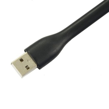 USB LED СВЕТОДИОДНАЯ ЛАМПА ЧЕРНЫЙ НОУТБУК ДЛЯ КОМПЬЮТЕРА ГИБКИЙ ТУРИСТ