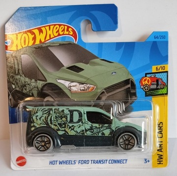 HOT WHEELS - Ford Transit Connect 6/10 HW Art Cars 2023