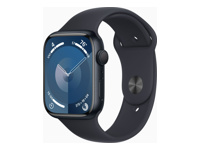 APPLE Watch Series 9 GPS 45mm Midnight Aluminium Case with Midnight Sport B