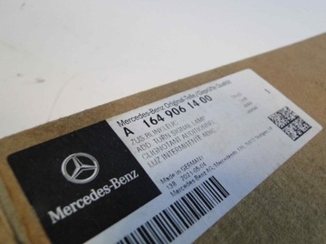 MERCEDES M W164 2008-2011 BLIKAČ W ZRCÁTKU PRAVÁ OEM 1649061400