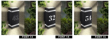 Садовый настенный светильник LAMP MANY DESIGNS NUMBER для дома