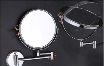 Различные стили настенных зеркал для ванной комнаты