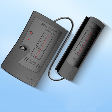 ТЕСТЕР СВЕТОДИОДНЫХ СЕТЕВЫХ КАБЕЛЕЙ RJ45 RJ11