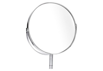 Двустороннее зеркало для макияжа, серебряные зеркала.