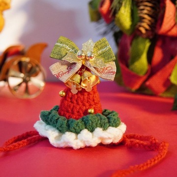 Рождественская шапка для собаки Реквизит для фотографий