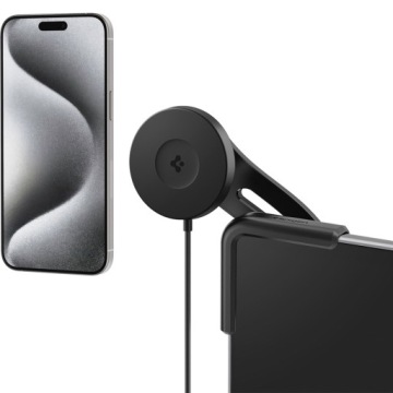 Magnetický držák telefonu pro Tesla S 3 X Y CyberTruck, Qi2 15W, Spigen