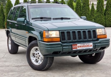 Jeep Grand Cherokee I 5.2 i V8 Limited 215KM 1997 Jeep Grand Cherokee Bardzo ladny gotowy do jaz...