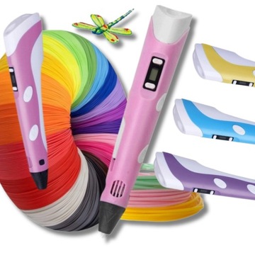 DŁUGOPIS 3D drukarka 3D pen + GRATIS 110m wkład