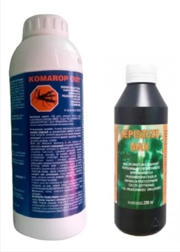 KOMAROP OUT 1L preparat oprysk KOMARY MUCHY +UTRW