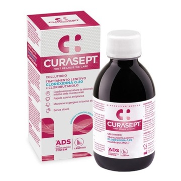 CURASEPT ADS 020 SOOTHING 0,20% CHX płyn 200ml