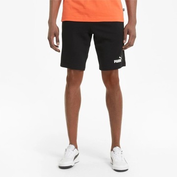 PUMA ESS SHORTS KRÓTKIE SPODENKI BAWEŁNIANE SPORTOWE SZORTY Z LOGO r. L