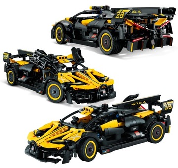 НАБОР БЛОКОВ LEGO TECHNIC BUGATTI BOLIDE АВТОМОБИЛЬ СПОРТИВНЫЙ АВТОМОБИЛЬ